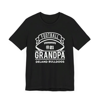 Personalized DeLand Bulldogs Football Grandpa Tee