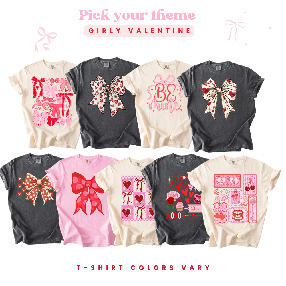 Valentine’s Mystery Bundle | Sweatshirt and T-Shirt Set | Gift for Her & Galentine’s