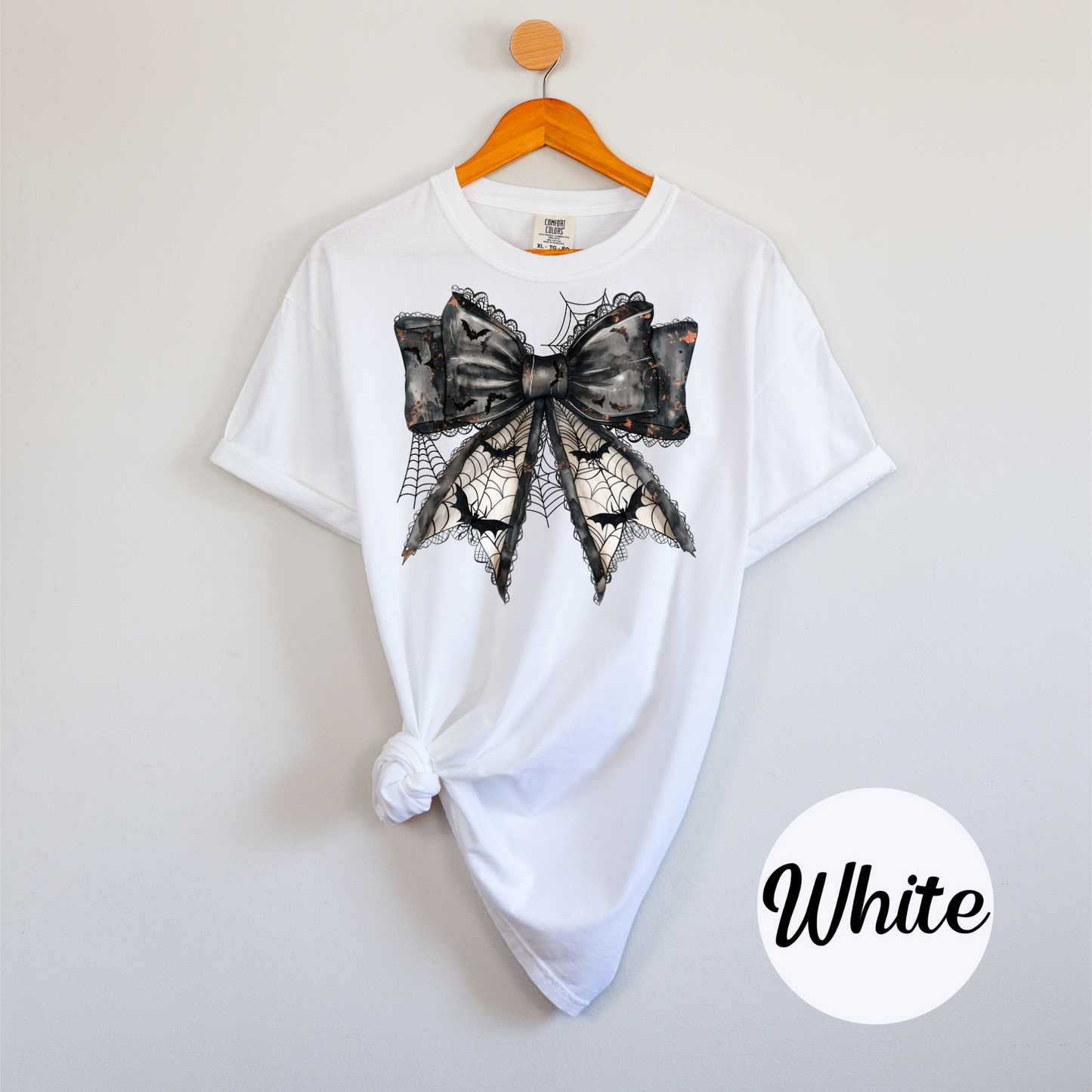 Enchanted Spider Web Bow Coquette T-Shirt