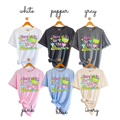 Here for the Boos Women’s T-Shirt – Halloween Party Shirt