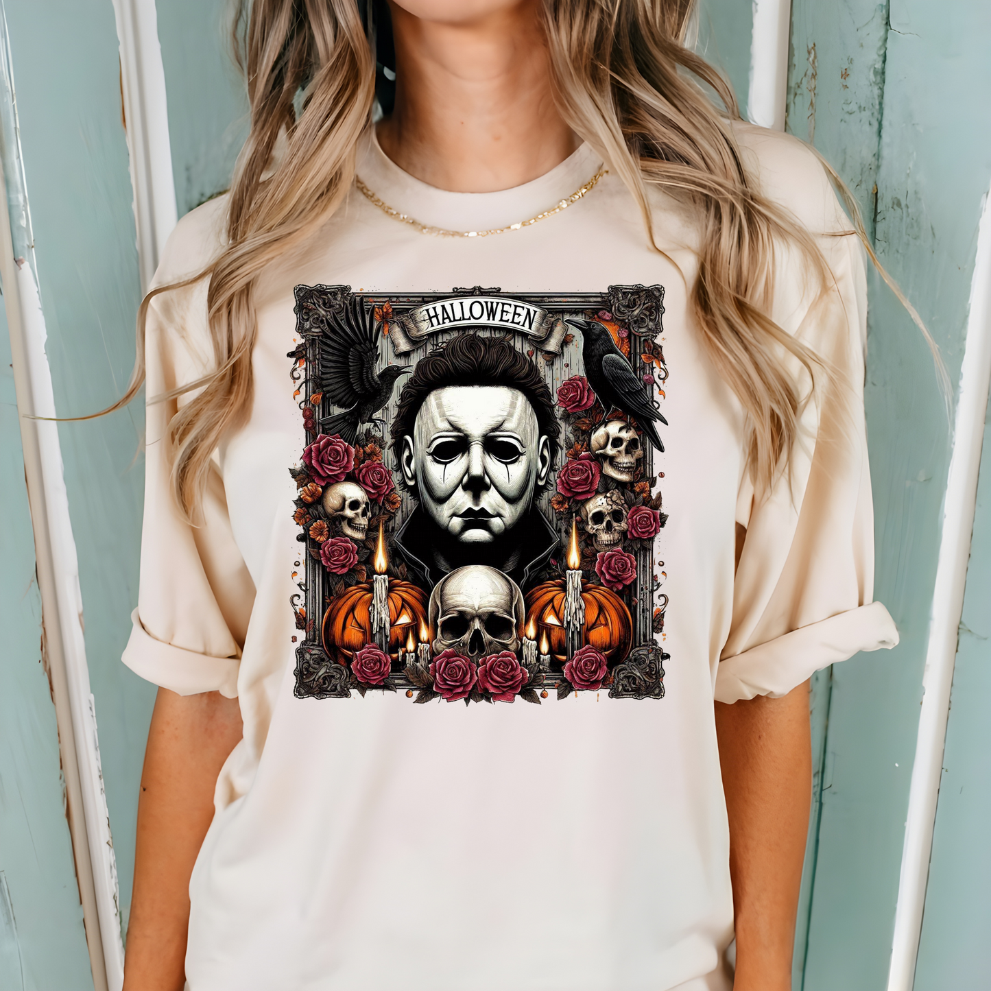 Spooky Slasher Shirt – Horror Movie Fan T-Shirt for Halloween