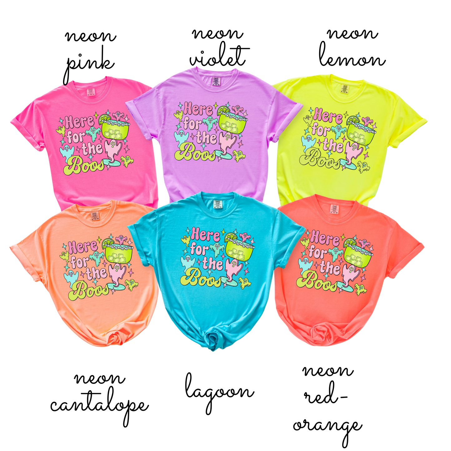 Here for the Boos Women’s T-Shirt – Halloween Party Shirt