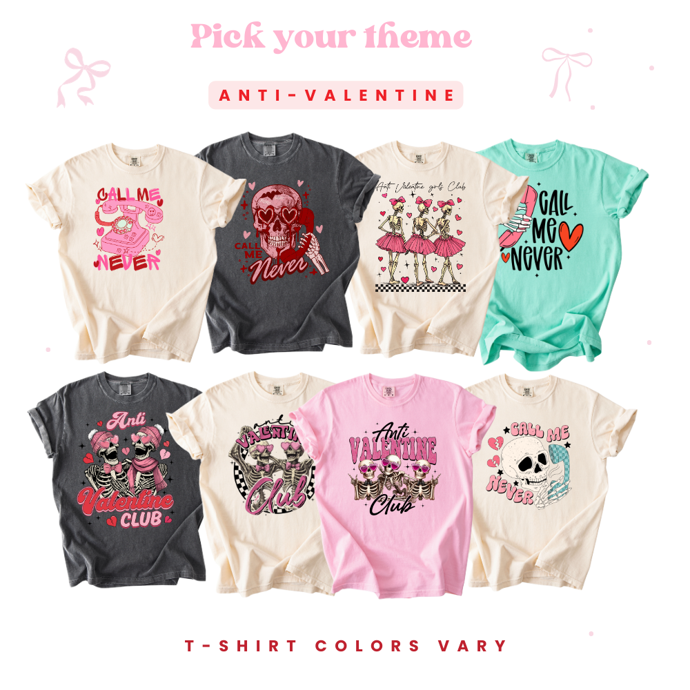 Valentine’s Mystery Bundle | Sweatshirt and T-Shirt Set | Gift for Her & Galentine’s