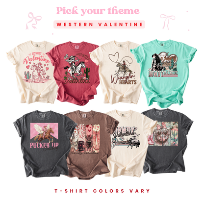 Valentine’s Mystery Bundle | Sweatshirt and T-Shirt Set | Gift for Her & Galentine’s