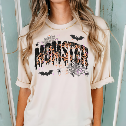 Momster Animal Print Halloween Comfort Colors T-Shirt