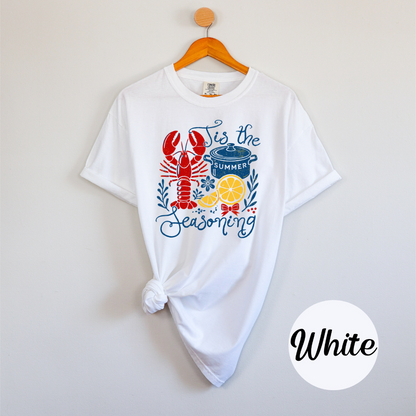 Tis the Seasoning – Summer Lobster Tee