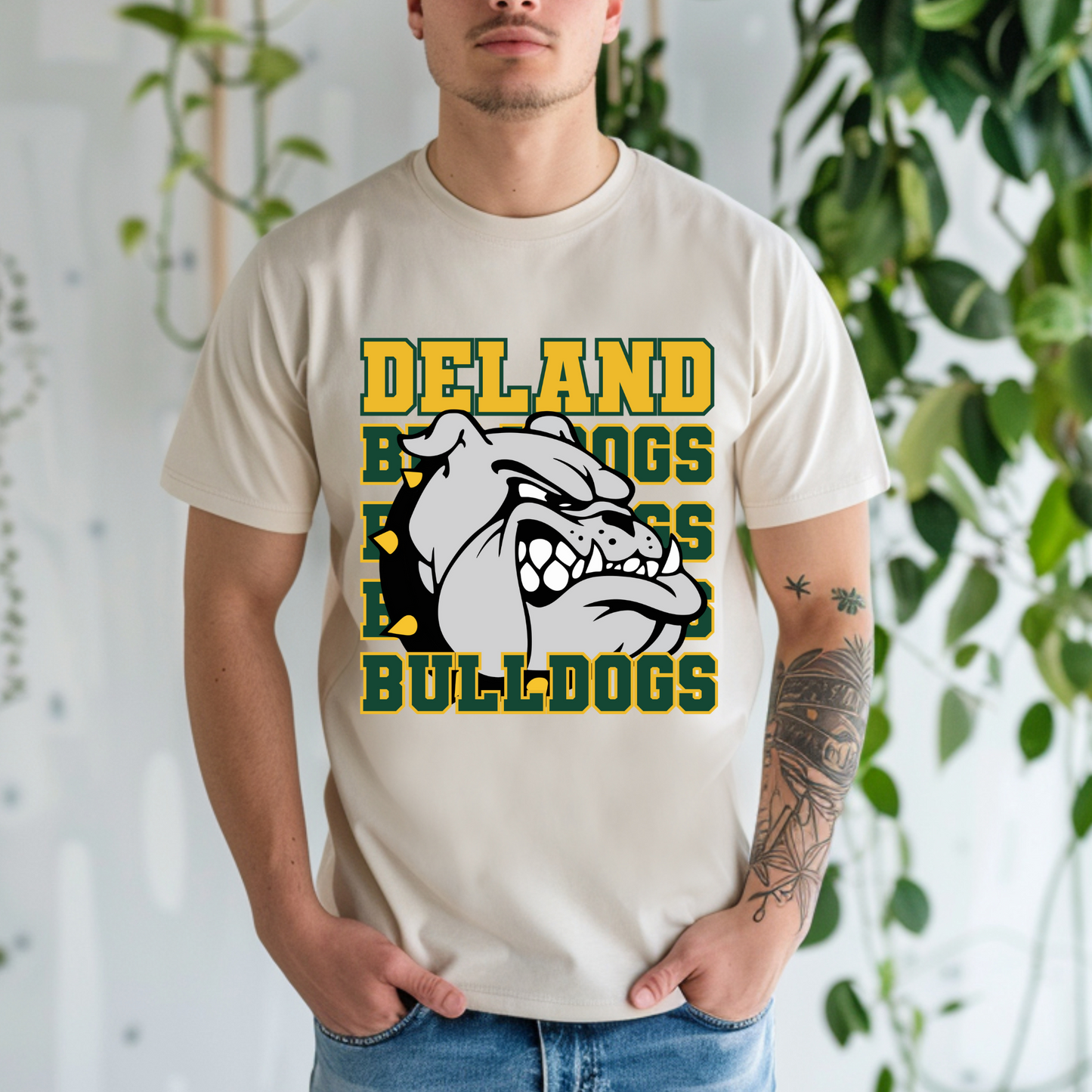 DeLand Bulldogs Spirit Unisex Tee - Classic Football Pride Shirt