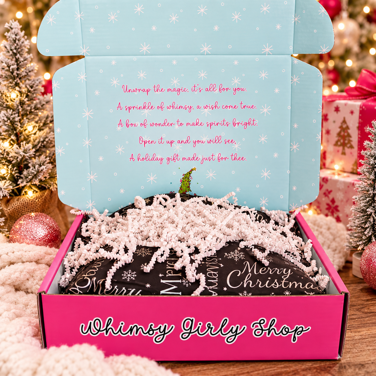 Women’s Christmas Gift Box | Pick Your Theme | Tee + Tumbler + Ornament + Earrings | Cute Holiday Gift Ideas