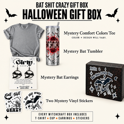 Bat Shit Crazy Halloween Gift Box | Spooky Mystery Gift Set