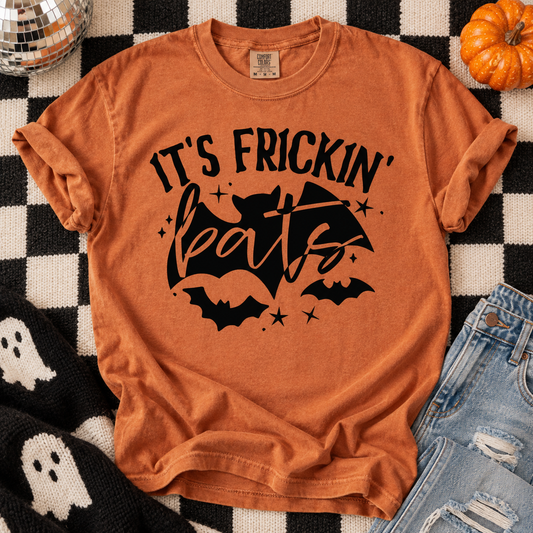 It’s Frickin’ Bats – Halloween Comfort Colors T-Shirt
