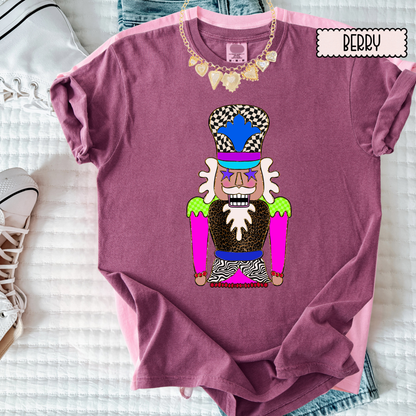 Coquette Nutcracker Christmas Tee | Whimsical Retro Holiday Shirt