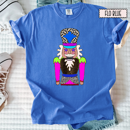 Coquette Nutcracker Christmas Tee | Whimsical Retro Holiday Shirt