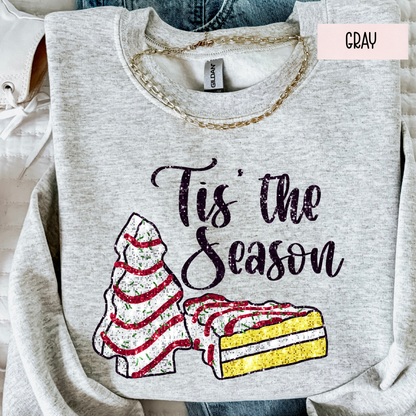 Tis the Season Christmas Sweatshirt – Cozy Holiday Crewneck