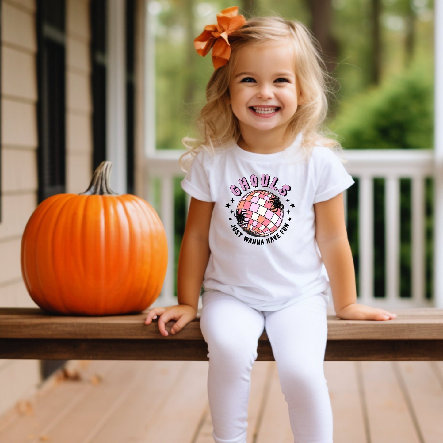 Ghouls Just Wanna Have Fun Halloween Shirt, Retro Halloween T-shirt, Girls Halloween Shirt, Kids Halloween Graphic Tee