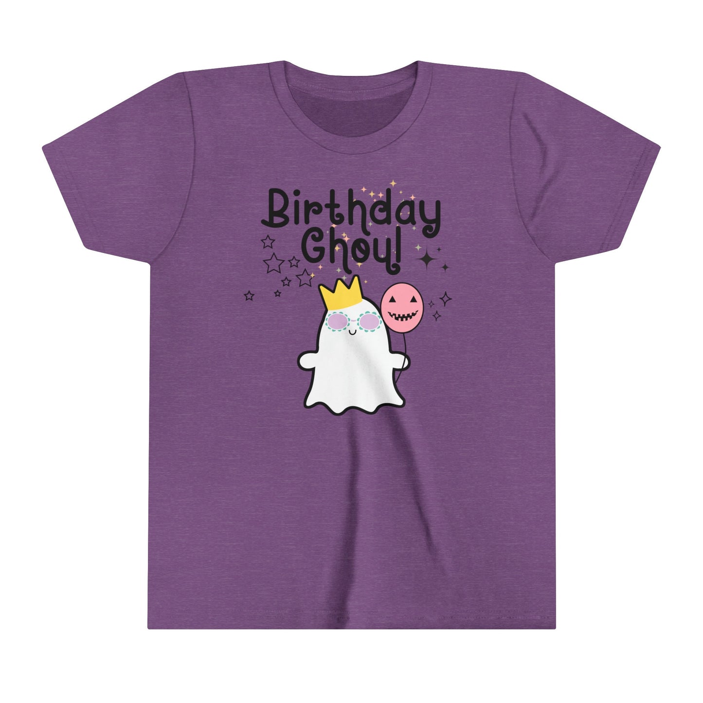 Girls 'Birthday Ghoul' T-Shirt - Spooky Happy Birthday Tee - Unique Celebratory Shirt for Her Special Day