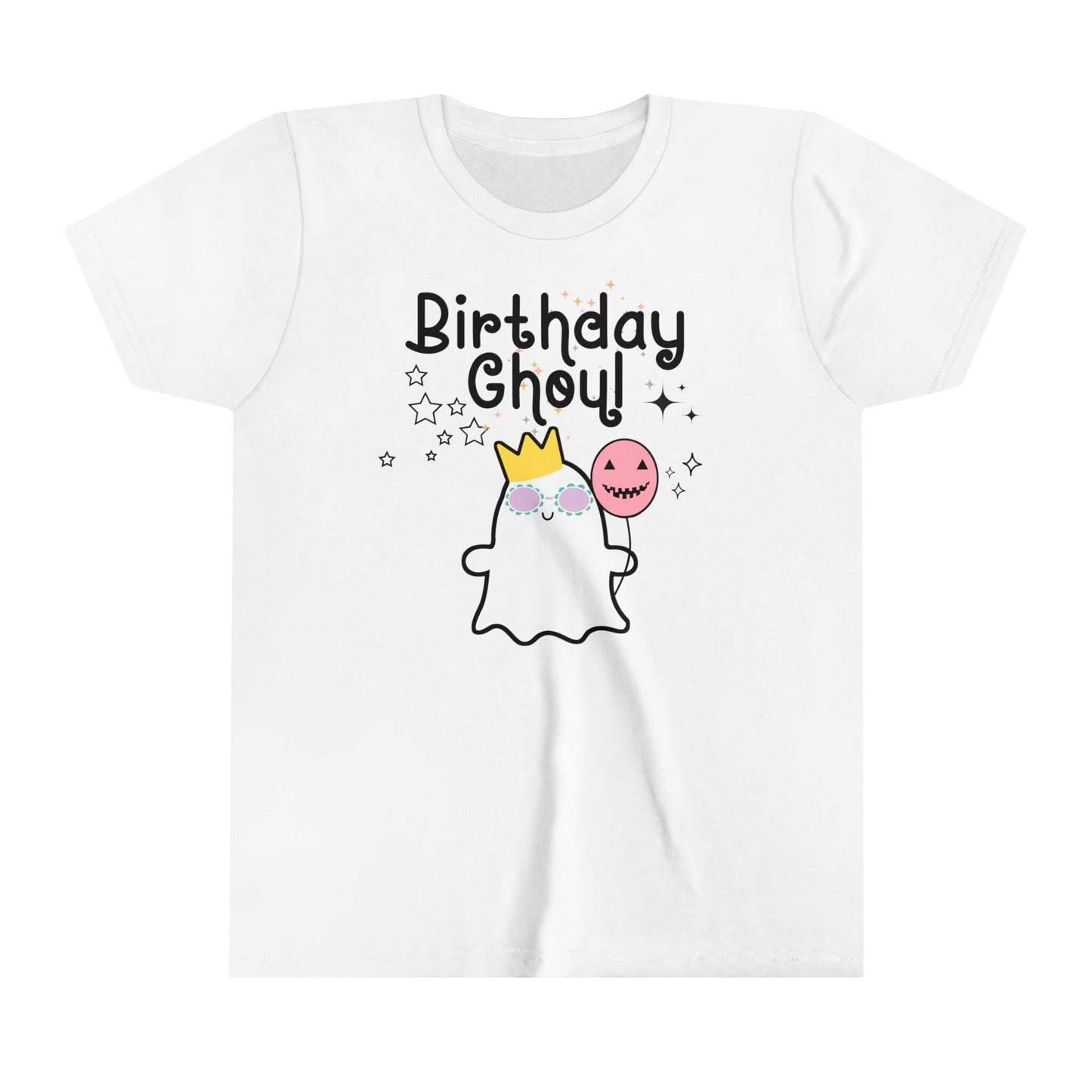 Girls 'Birthday Ghoul' T-Shirt - Spooky Happy Birthday Tee - Unique Celebratory Shirt for Her Special Day