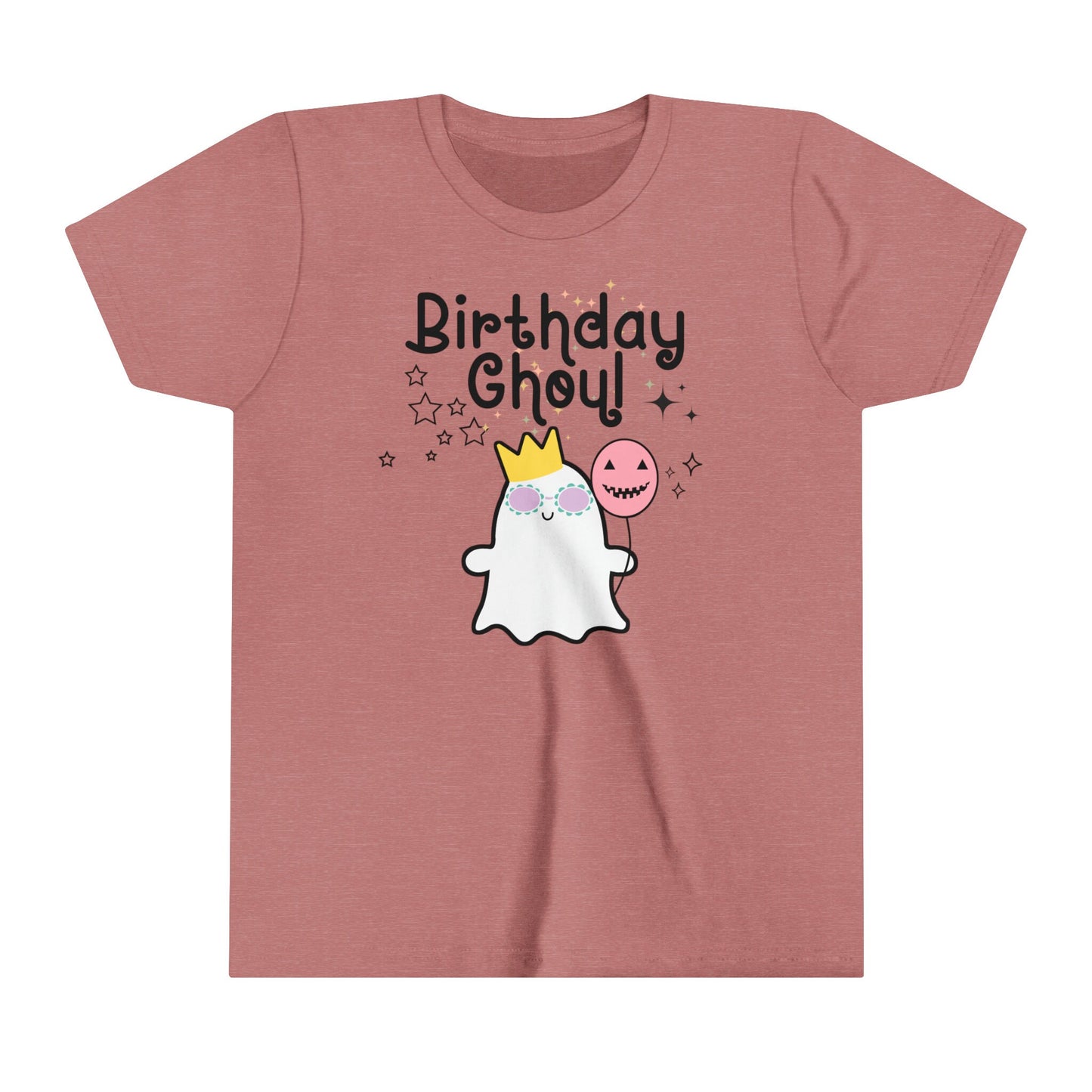 Girls 'Birthday Ghoul' T-Shirt - Spooky Happy Birthday Tee - Unique Celebratory Shirt for Her Special Day