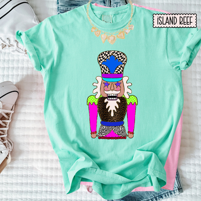 Coquette Nutcracker Christmas Tee | Whimsical Retro Holiday Shirt