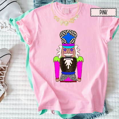 Coquette Nutcracker Christmas Tee | Whimsical Retro Holiday Shirt