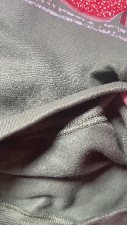 Festive Cowgirl Boots Christmas Sweatshirt | Western Holiday Sweater | Women’s Cozy Crewneck