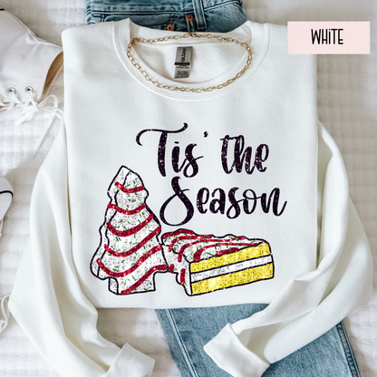 Tis the Season Christmas Sweatshirt – Cozy Holiday Crewneck